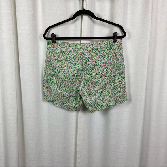 Lily Pulitzer Grace Short In Guiding Light Pattern Sz.6 - Picture 7 of 11